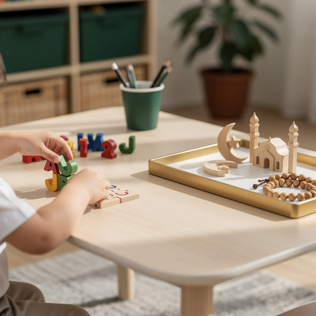 مدرسة رياض الصالحين الخاصة | Riyad Al-Salihin Private School - أطفال في بيئة تعليمية آمنة وراقية يستكشفون ويتعلمون من خلال النشاط واللعب الموجه